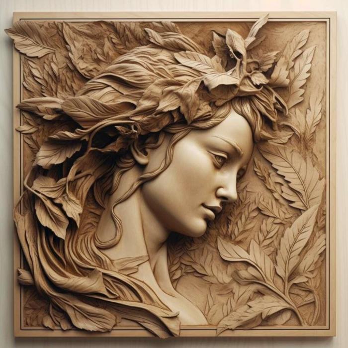 نموذج ثلاثي الأبعاد لآلة CNC 3D Art 